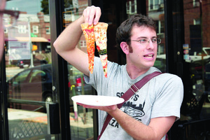 Every Sunday Scott Wiener, an SU alumnus, rents a school bus and visits four of his favorite pizzerias around Manhattan, Brooklyn, Queens and the Bronx as a part of Scott’s Pizza Tours. 