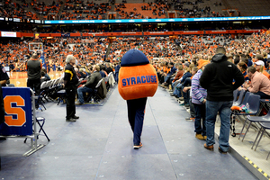 The SU Spirit Squad, which includes the dance team, the pep band, the cheerleading team and Otto the Orange will be traveling to both the men's and women's Final Four games.