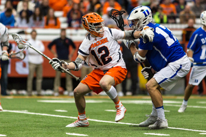 During his freshman year, Jamie Trimboli accounted for 12.9 percent of the 116 points scored by SU's go-to starting midfield.