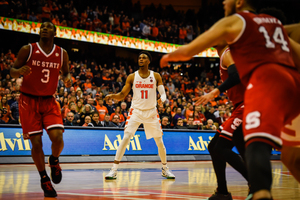 Oshae Brissett led Syracuse in scoring on Wednesday with 25 points. 