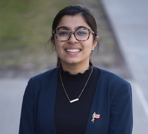 Student Association vice presidential candidate Serena Fazal and SA presidential candidate John Jankovic are best friends, she said. 