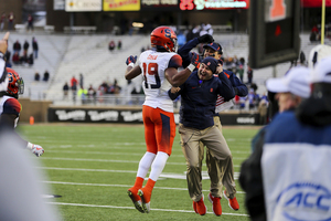 Andre Cisco enrolled early and developed into a ball hawk for Syracuse. 