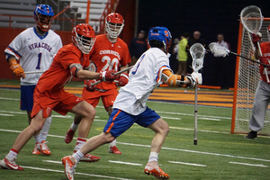 Syracuse's offense stayed hot today, including Stephen Rehfuss who had a hat trick.