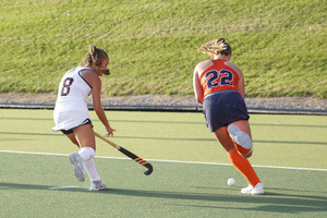 Virginia got both of its goals off penalty corners.