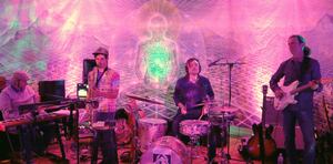 Telepathic Moon Dance performed at Funk ’n Waffles on Oct. 15.