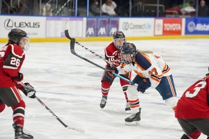 Victoria Klimek has recorded a point in each of her past four games. 