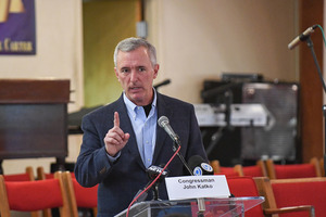 Republican representative Katko is running for a third reelection this November. 