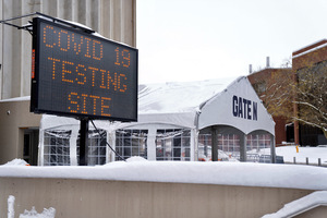 The COVID-19 testing site at the Carrier Dome will be open six days a week.