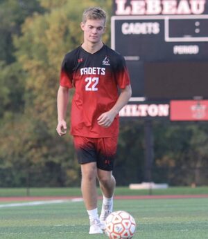 Syracuse junior Maverick Clark is one of many students who use intramural sports as a way to reduce academic stress. 