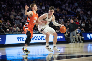 Buddy Boeheim and Syracuse struggled to play defense against Wake Forest without fouling. 