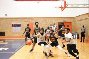 After falling behind in the first quarter, the student team gained momentum and outscored the faculty team in the next three quarters, winning the game 51-38.