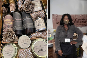 Ulonda Hudgins-Johnson started her business called Cocoa's Candles to establish a judgment-free environment where women feel comfortable when looking for hair products