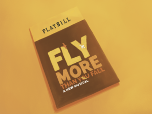 As one of only a few musicals to head to Broadway with original content, “Fly More Than You Fall” follows a 14-year-old writer, Malia, as she deals with grief and inspiration.