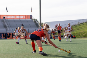 The Orange scored their only goal of the game with 32 seconds left in the fourth, losing 6-1 to the Tar Heels.