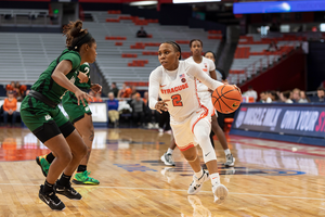 Syracuse scored 52 points in the paint against Wagner on Sunday. 