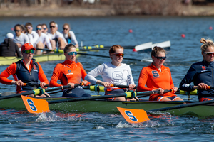 Syracuse women's rowing dropped one spot to No. 10 in the Pocock/CRCA Rowing Coaches Association Poll, after coming in second place at the Lake Wheeler Invitational.