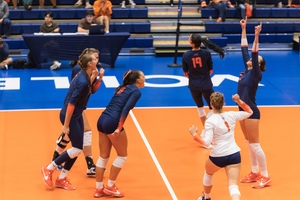 Syracuse defeated Canisius in straight sets Saturday. The win was SU's third straight at the Salt City Classic. 