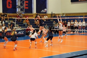 Syracuse dropped its first game of 2024, falling to North Carolina in straight sets. 