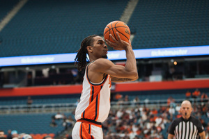 Syracuse struggled to contain Notre Dame’s Braeden Shrewsberry, who scored a career-high 25 points.