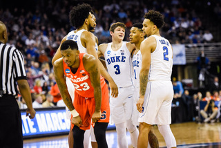 Battle, Dolezaj and Oshae Brissett added three turnovers apiece as well. Matthew Moyer had two in just 11 minutes on the floor. 