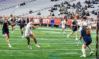 Mary Rahal's goal in the final minutes of the game sealed SU's victory. She tied her career-high in points against UVA.