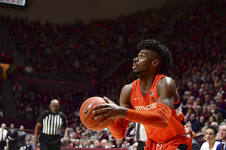 Quincy Guerrier's nine rebounds were one short of his career-high, a number he set against Penn State in the NIT Season Tip-Off.